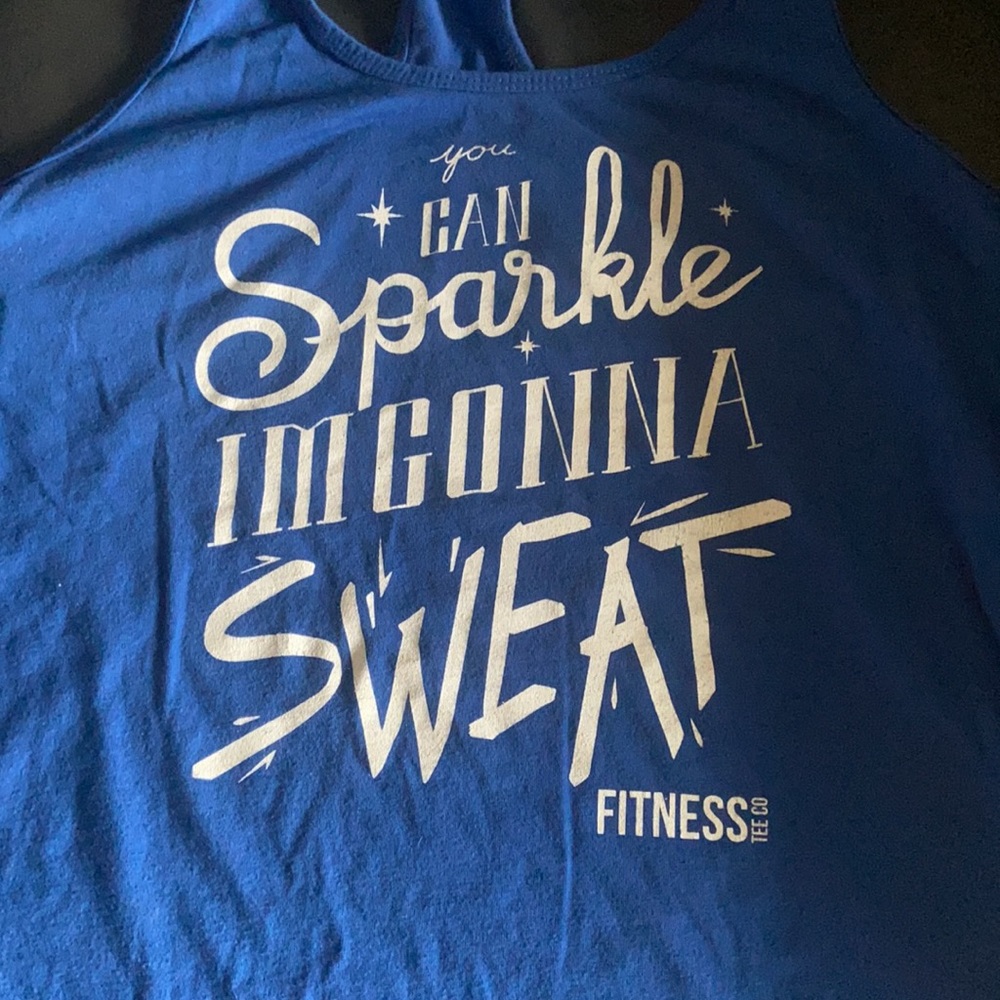 Fitness Tee Co racer back tank - Picture 3 of 3